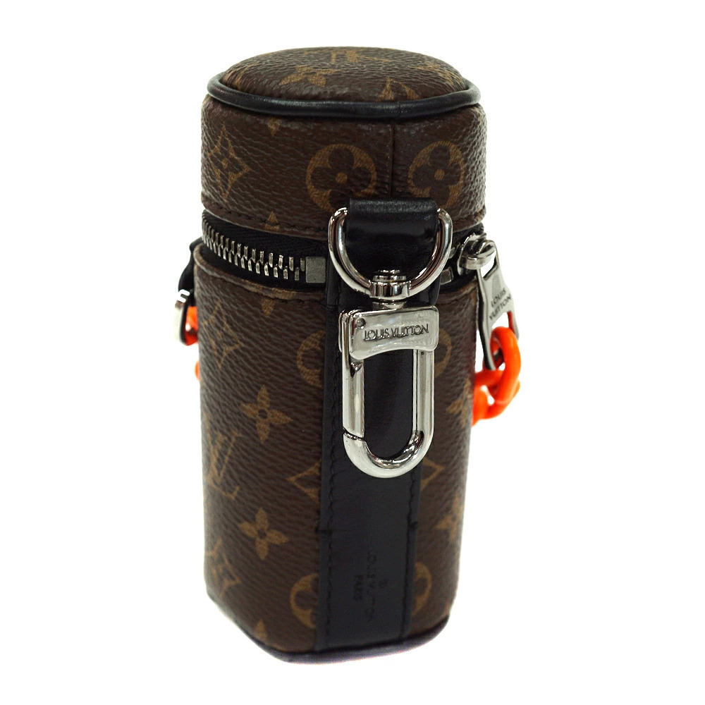 Louis Vuitton Barrel Pouch Clutch Monogram Brown